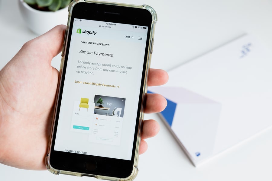 Shopify is an E-commerce store and website, along with a ready-to-use blogging platform with its content editor.  