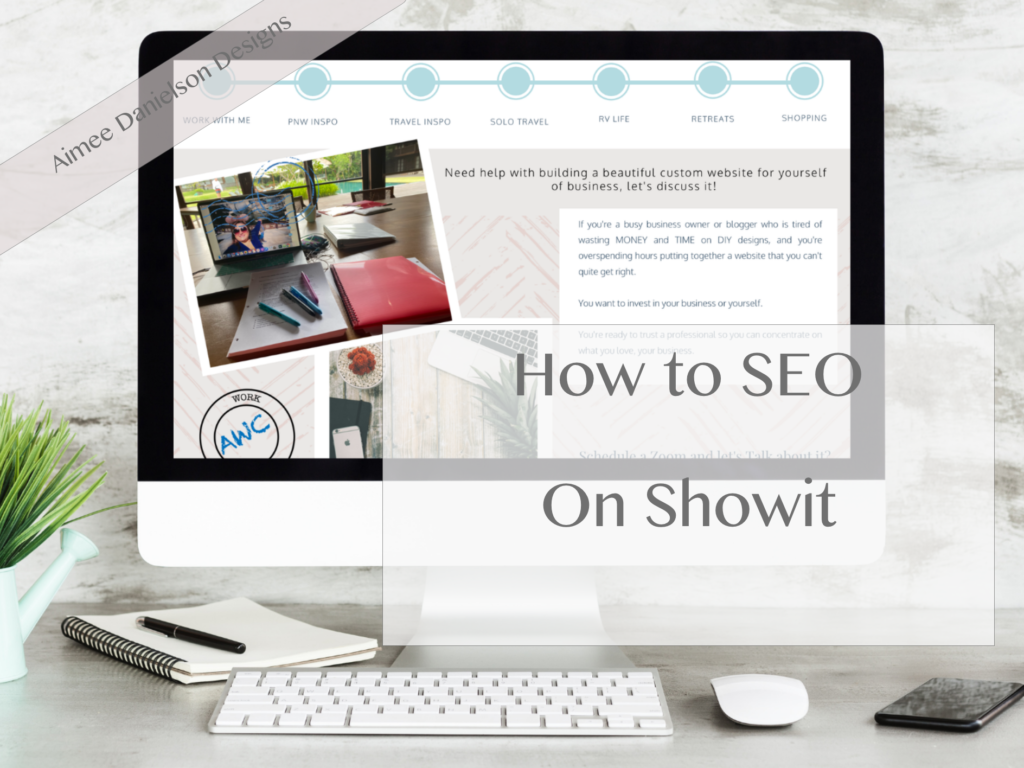 Showit SEO Tips