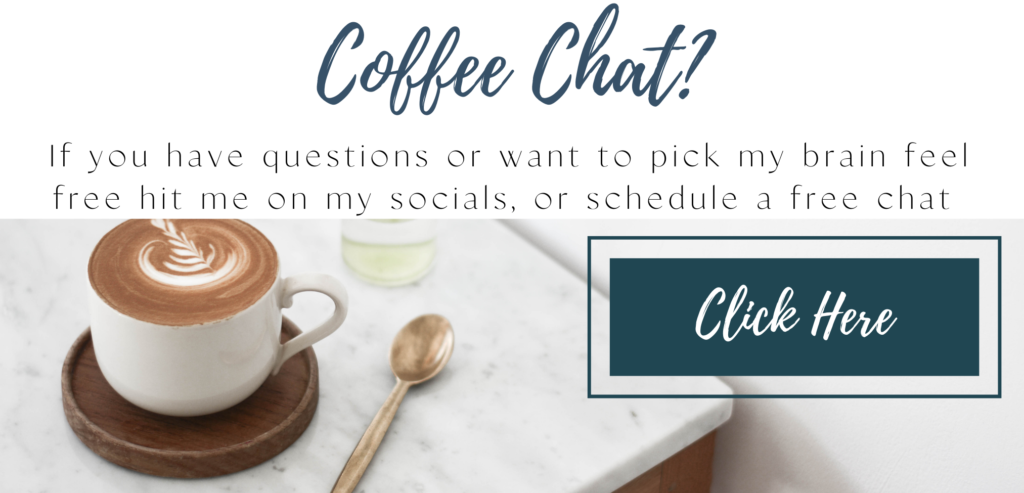 Coffee Chat Showit Website 